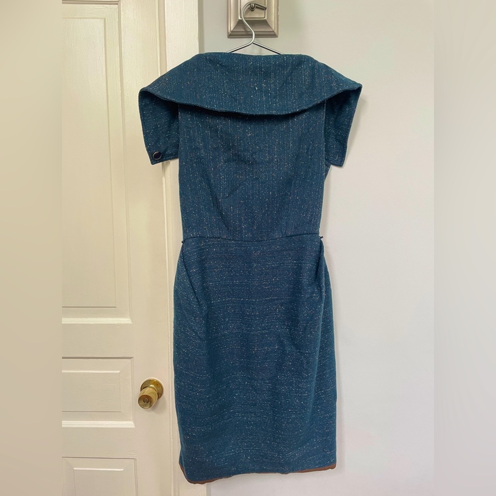 Wool Blend Dress Perfect for Holiday Parties